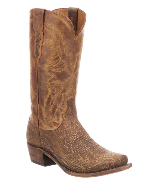 Lucchese | Python Belt :: Cognac L