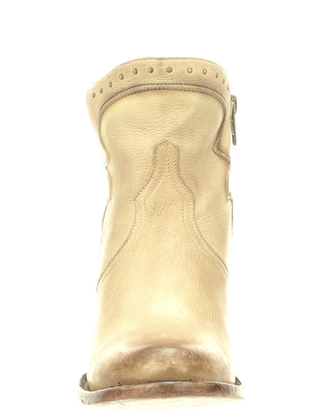 Bone color outlet booties