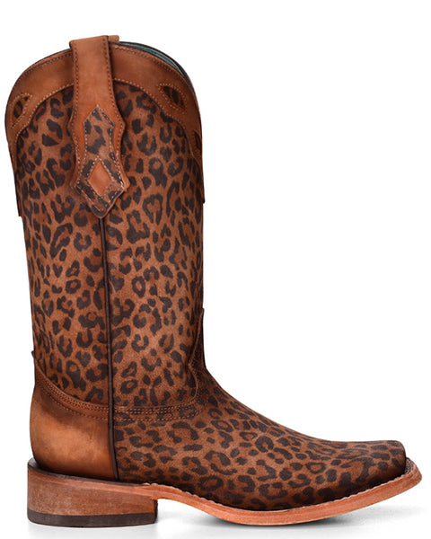 Animal print cowboy on sale boots