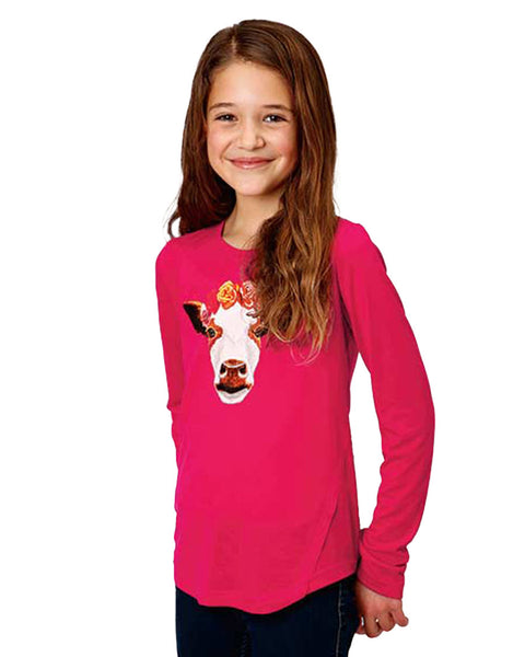 Girls' REAL Ropey Rose Shirt – Skip's Western Outfitters