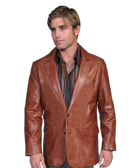 Men's Lambskin Blazer