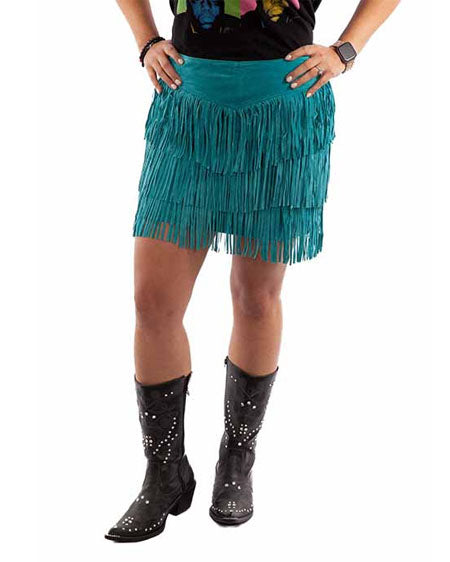 Women's Fringe Skirt