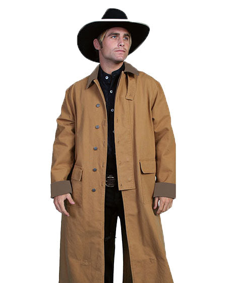 Men's Canvas Duster