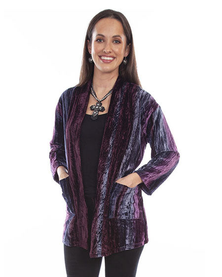 Women's Velvet Cardigan