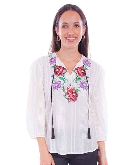 Women's Embroidered Blouse