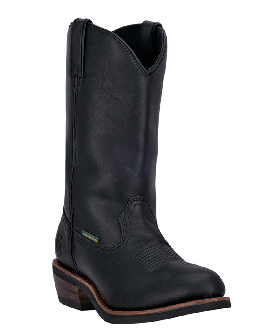 Mens Albuquerque H20 Pull-On Boots - Black