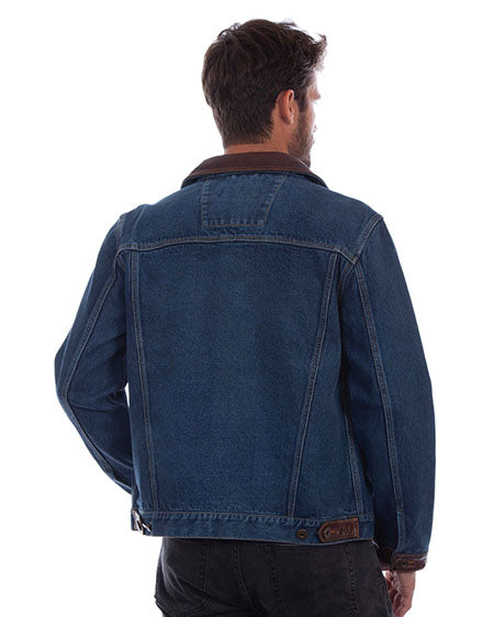 Men's Embellished Jean Jacket