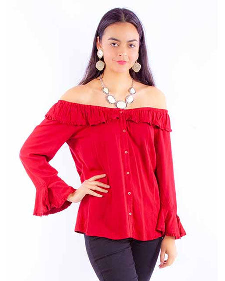 Women's Ruffle Blouse