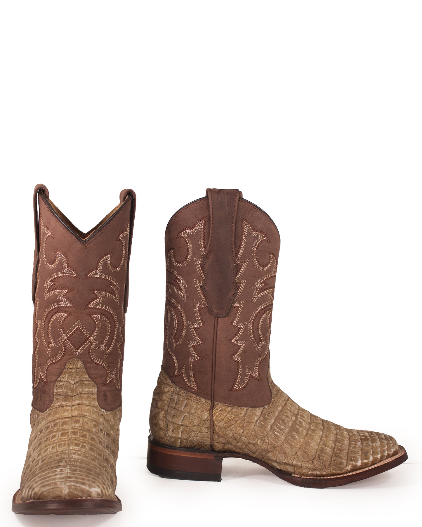 Men's Caiman Belly Western Boots