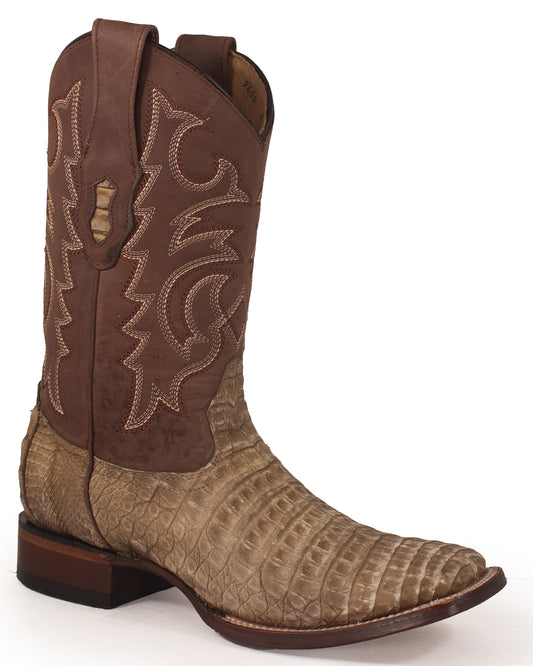 Men's Caiman Belly Western Boots