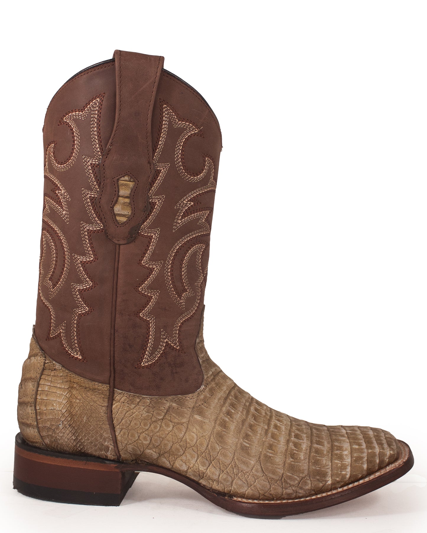 Men's Caiman Belly Western Boots