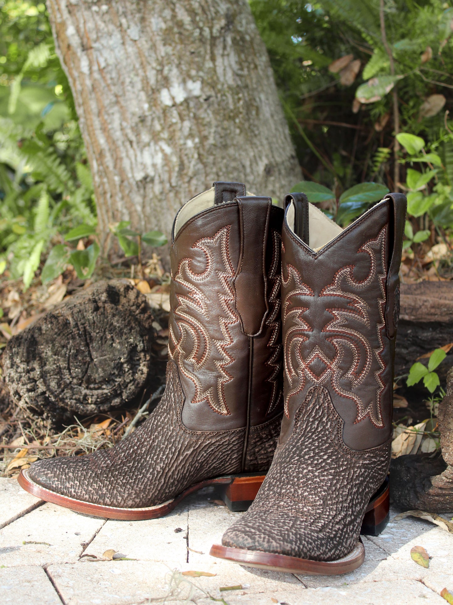 Men's Rustic Shark Western Boots