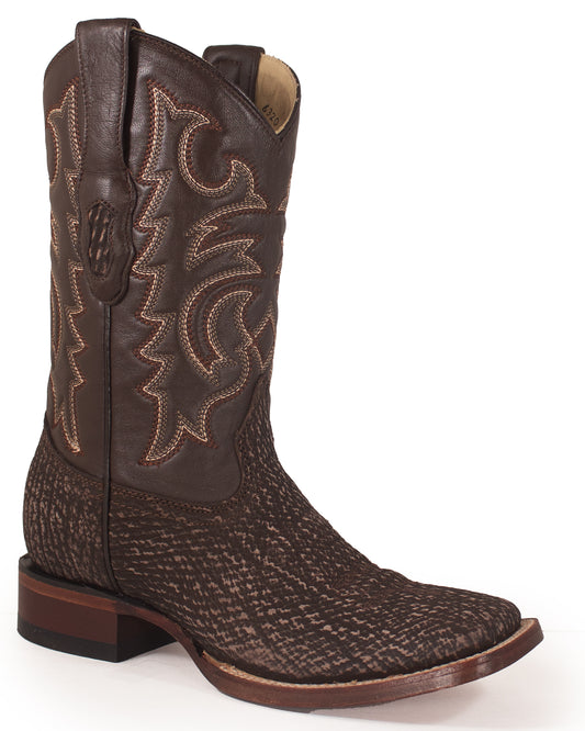 Men's Rustic Shark Western Boots