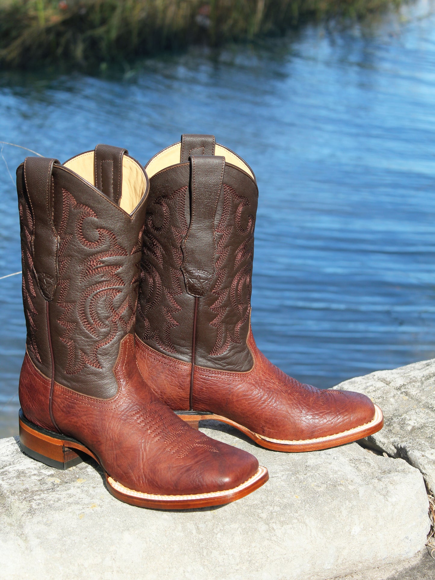 Men's Bull Shoulder Western Boots