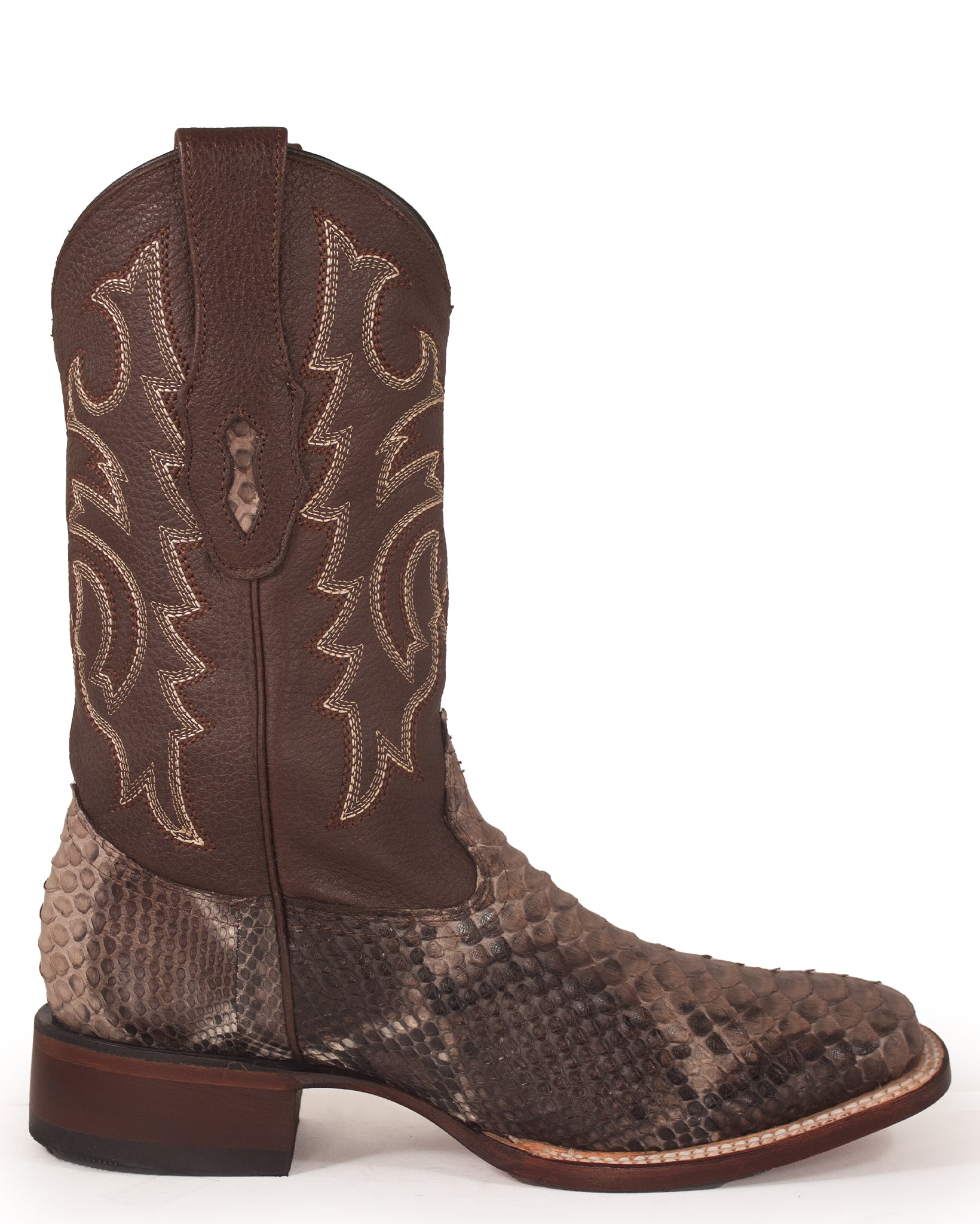 Dan shops Post Snakeskin Western Cowboy Cowgirl Boots