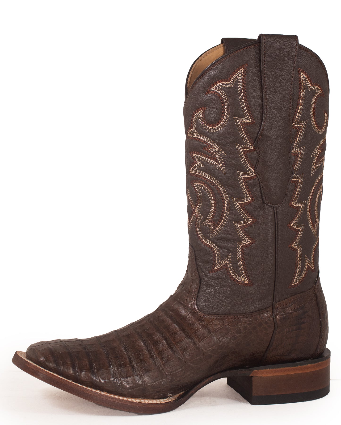 Men's Caiman Belly Western Boots