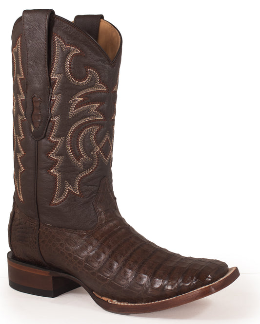 Men's Caiman Belly Western Boots