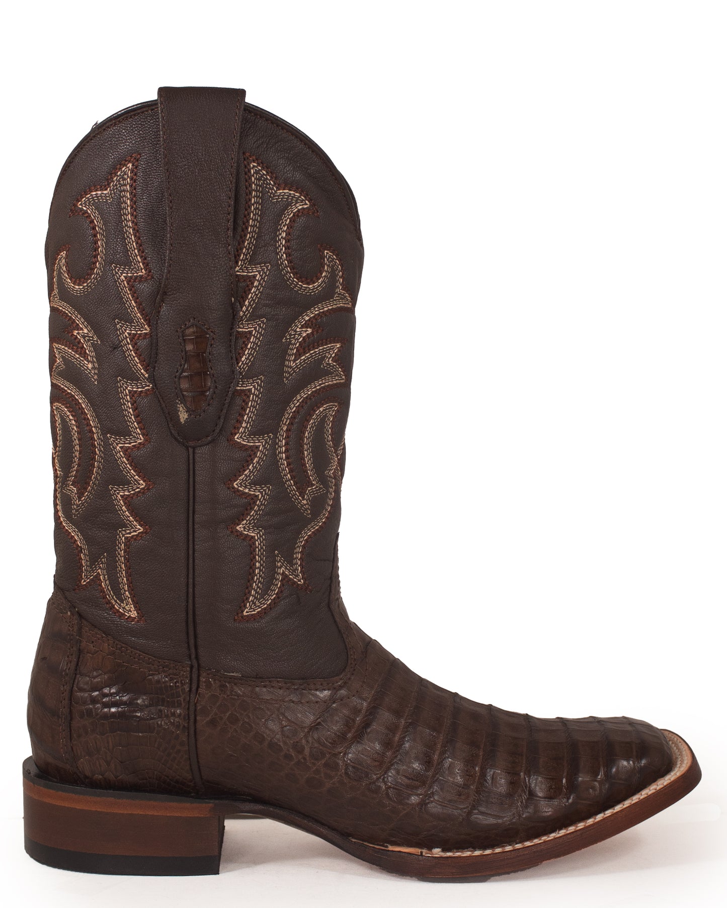 Men's Caiman Belly Western Boots