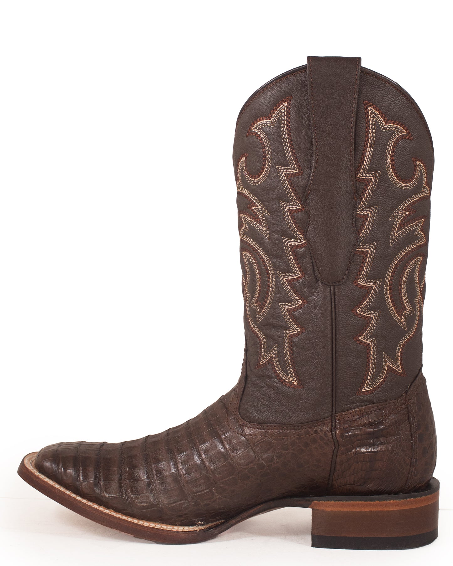 Men's Caiman Belly Western Boots