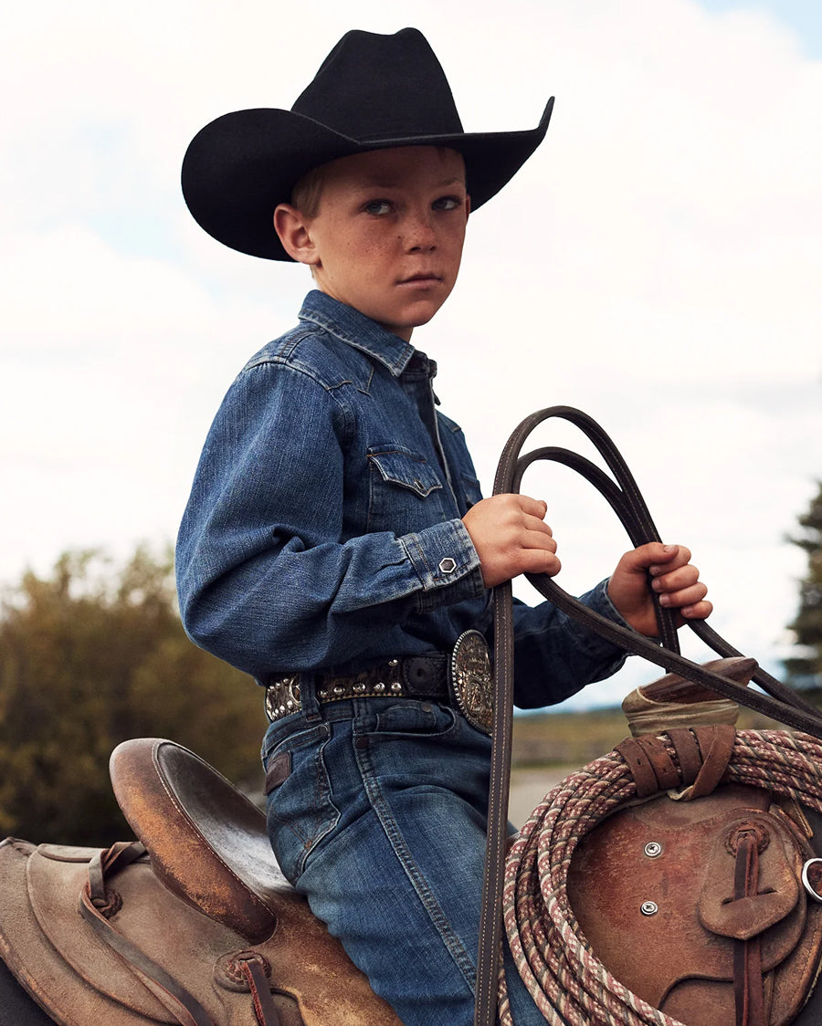 Youth Giddy Up Western Hat