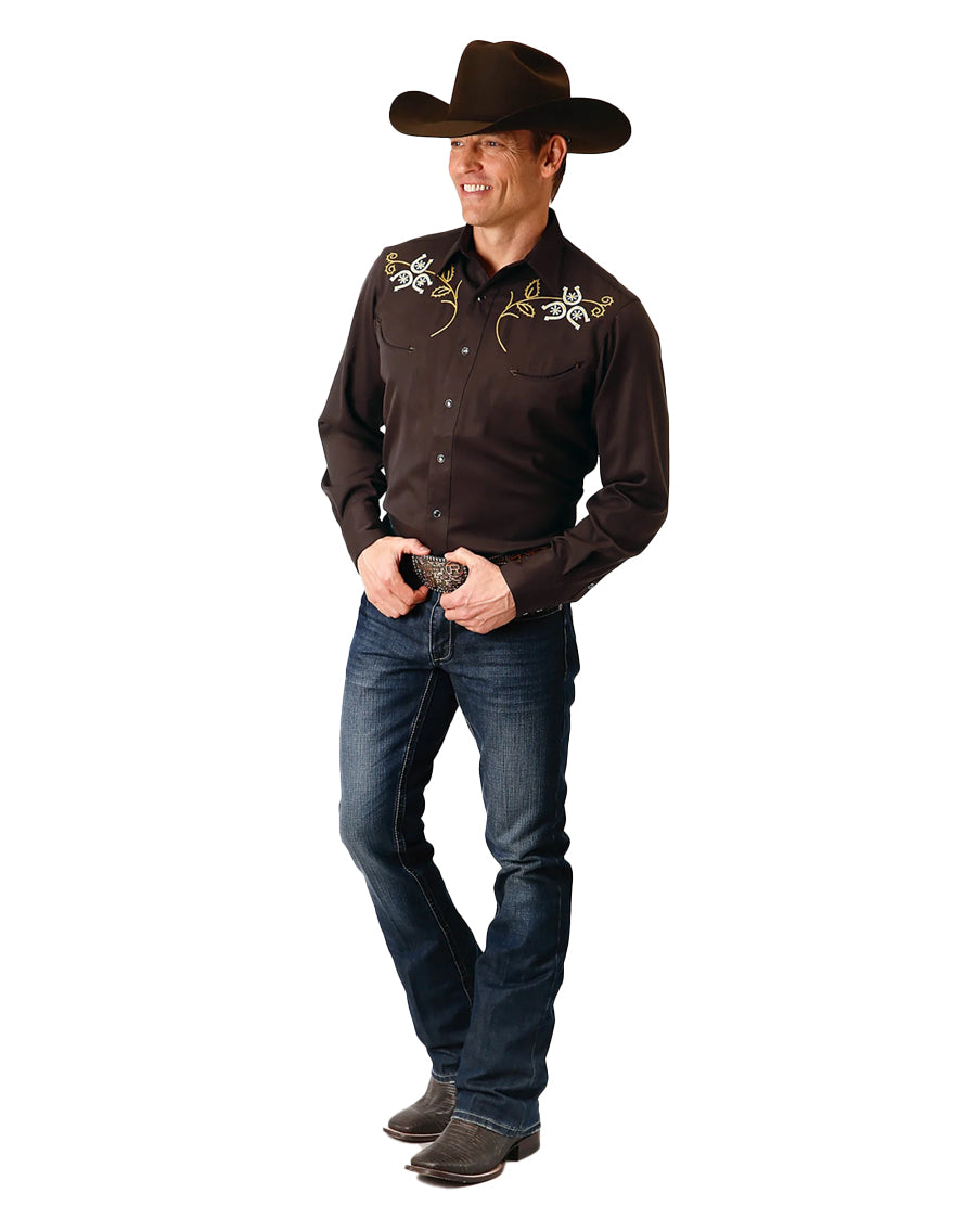 Men's Long Sleeve Western Shirt