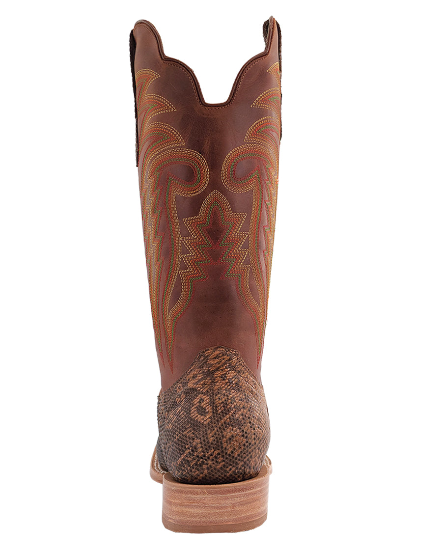 Men's Cognac Ringtail Exotic Western Boots