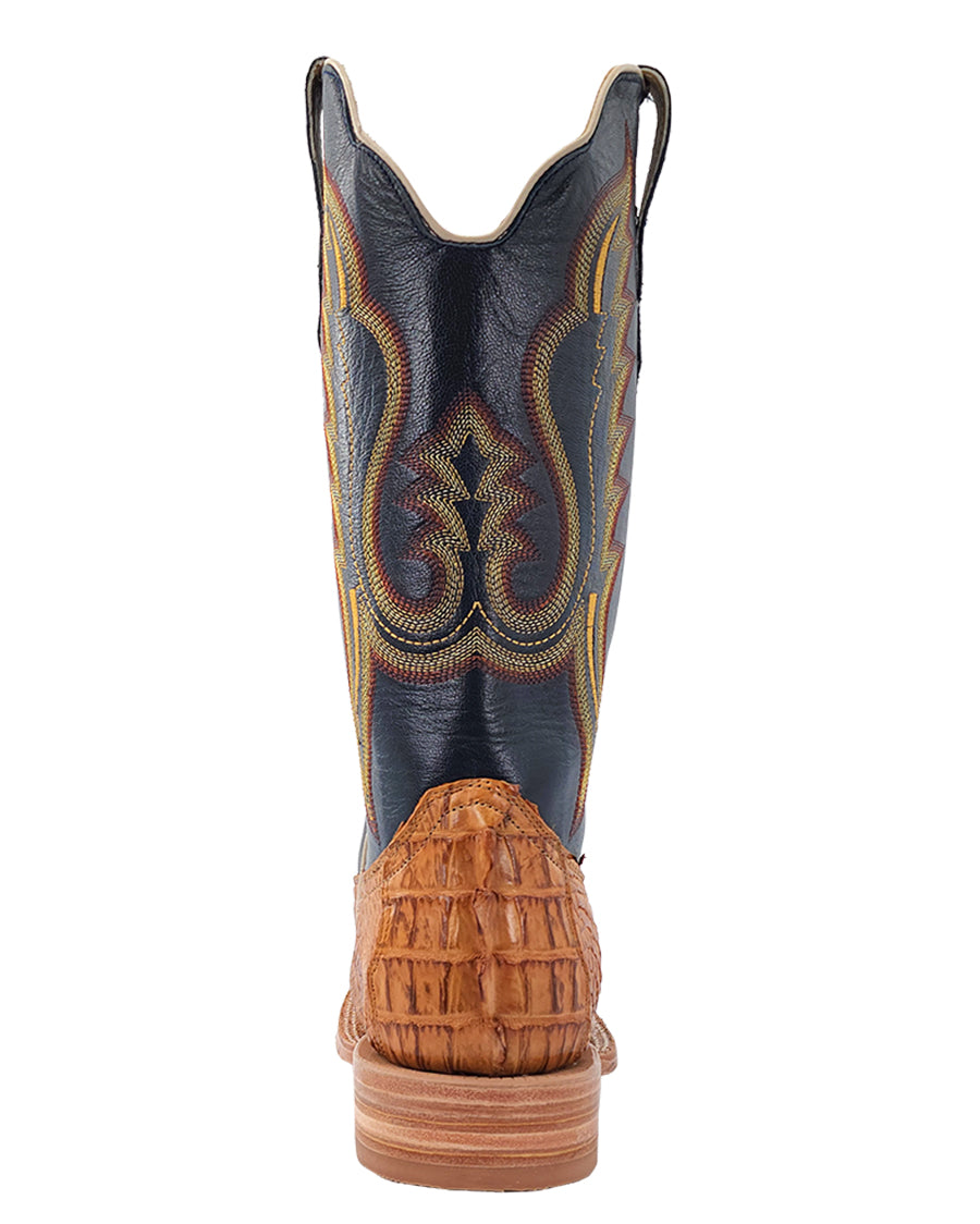 Men's Saddle Exotic Western Boots