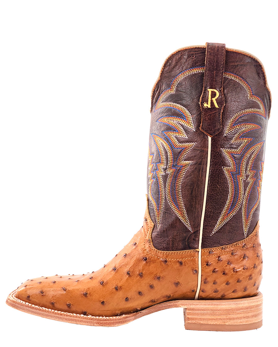 Men's Antique Bruciato Exotic Western Boots