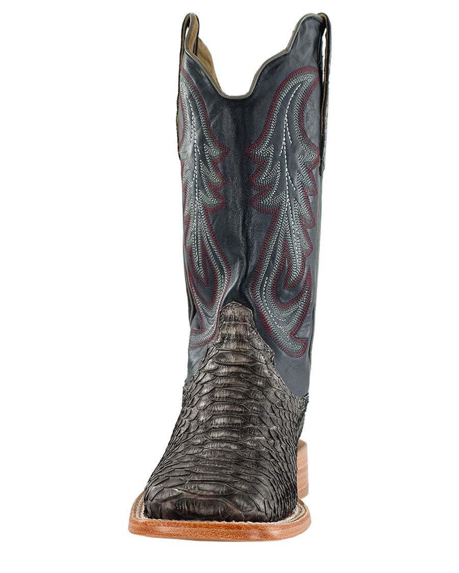 Men's Pacific Sueded Exotic Western Boots