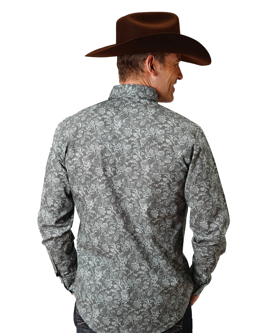 Men's Silver Vine Western Shirt