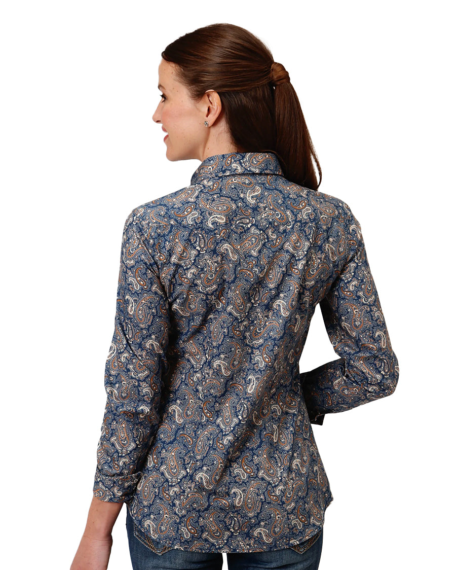 Women's River Paisley Print Western Shirt