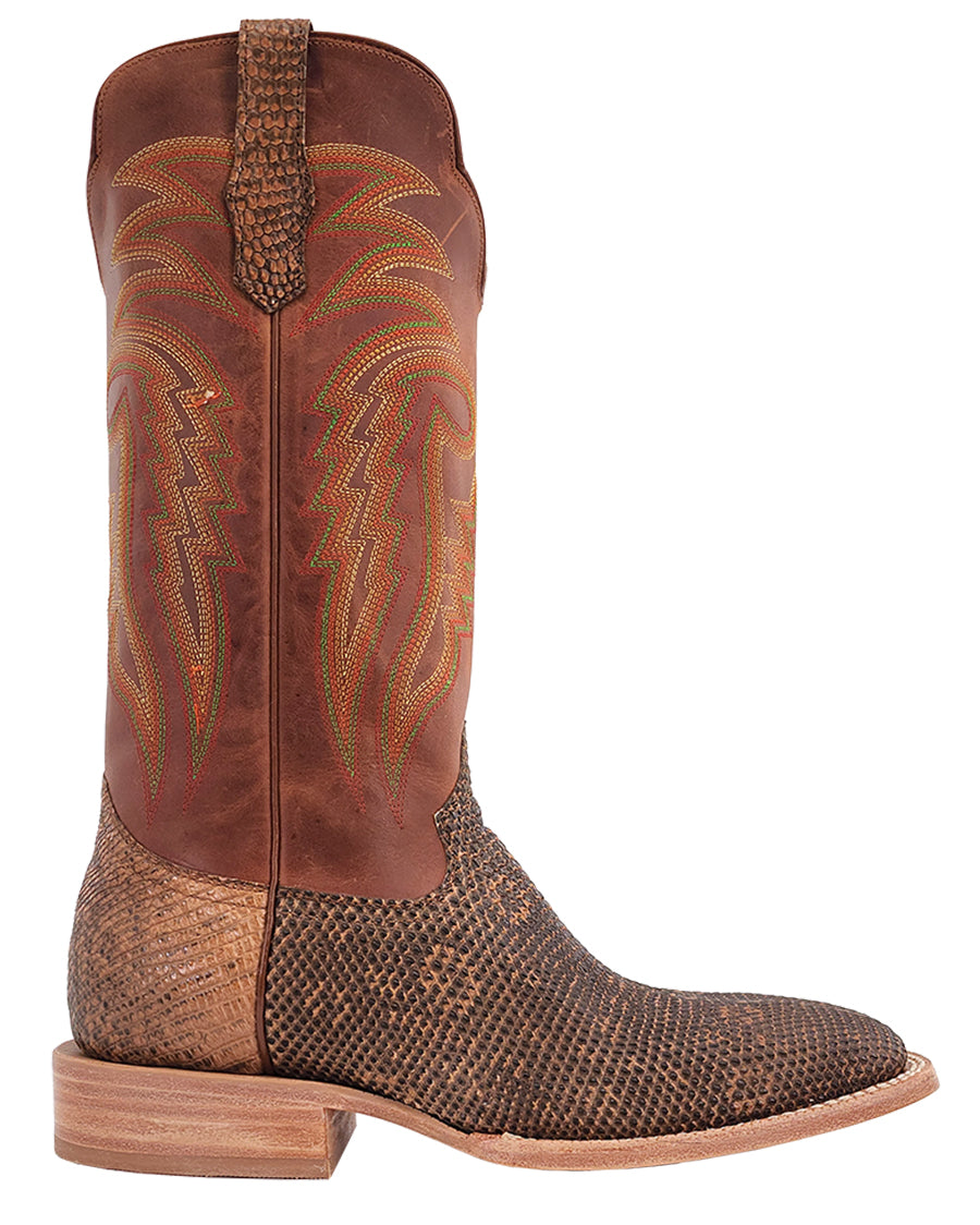 Men's Cognac Ringtail Exotic Western Boots