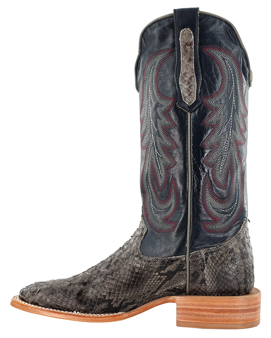 Men's Pacific Sueded Exotic Western Boots