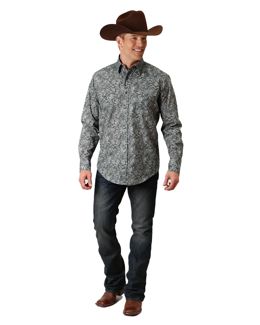 Men's Silver Vine Western Shirt