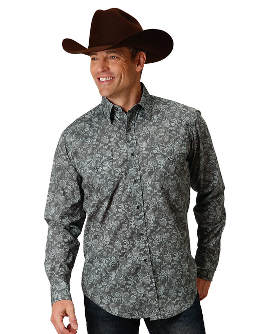 Men's Silver Vine Western Shirt