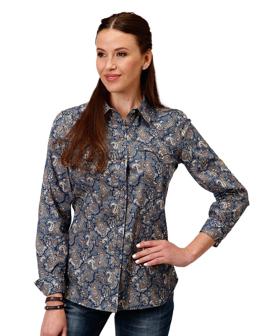 Women's River Paisley Print Western Shirt