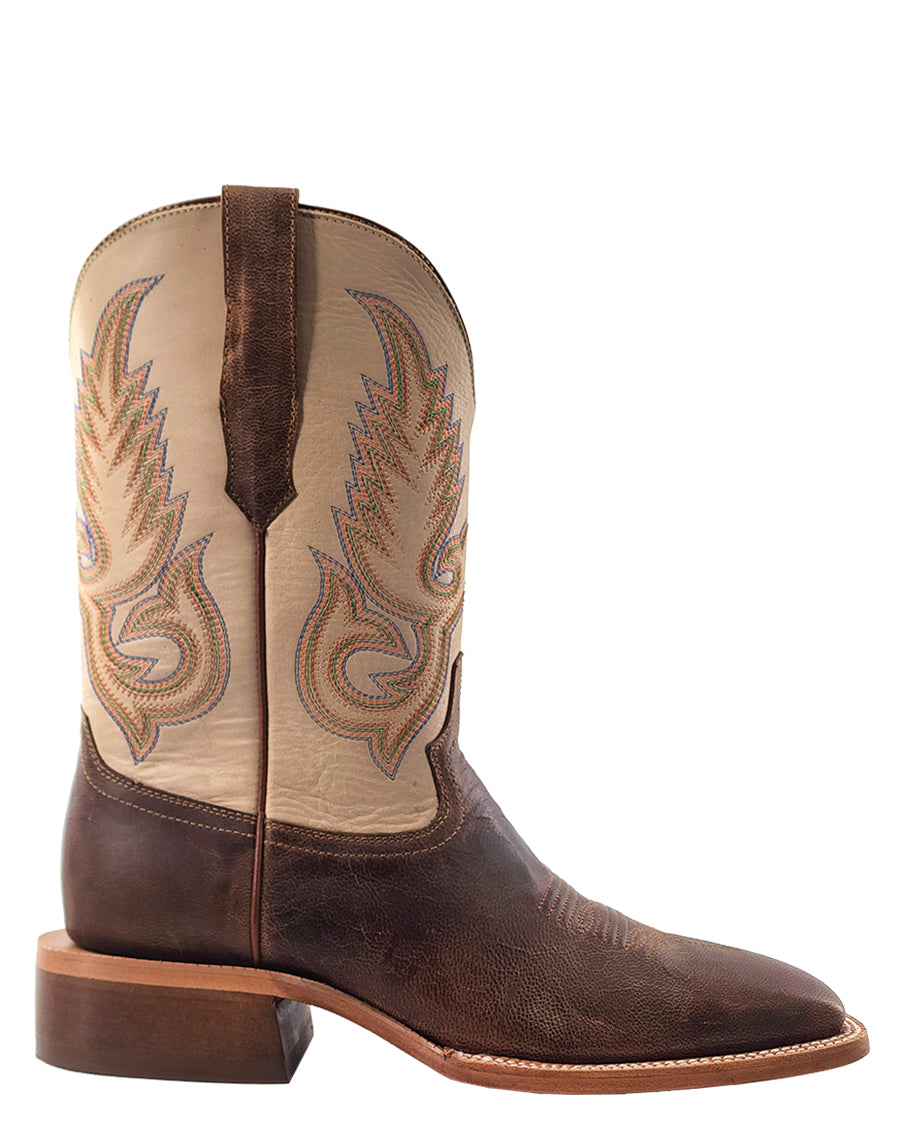 Men's Mad Ivory Goat Western Boots