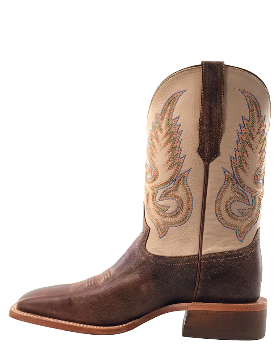 Men's Mad Ivory Goat Western Boots