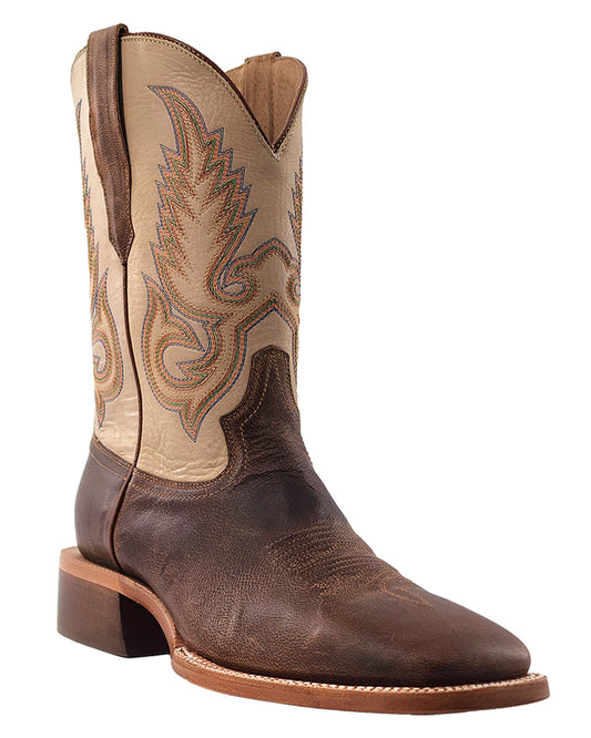 Men's Mad Ivory Goat Western Boots