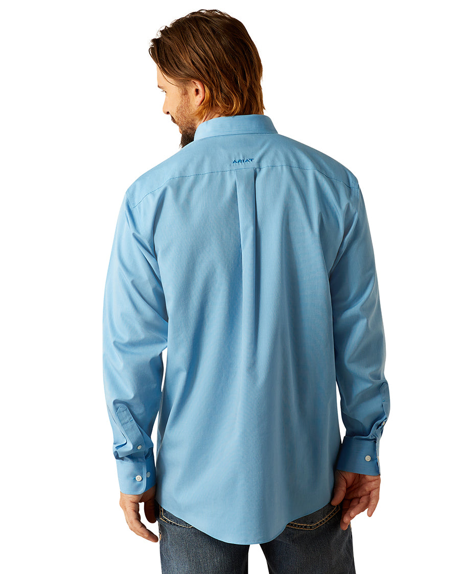 Men's Wrinkle Free Solid Shirt