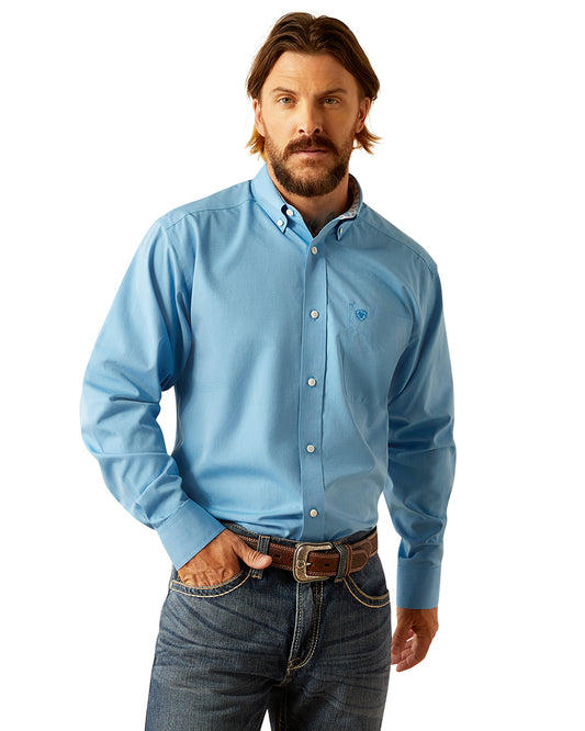 Men's Wrinkle Free Solid Shirt