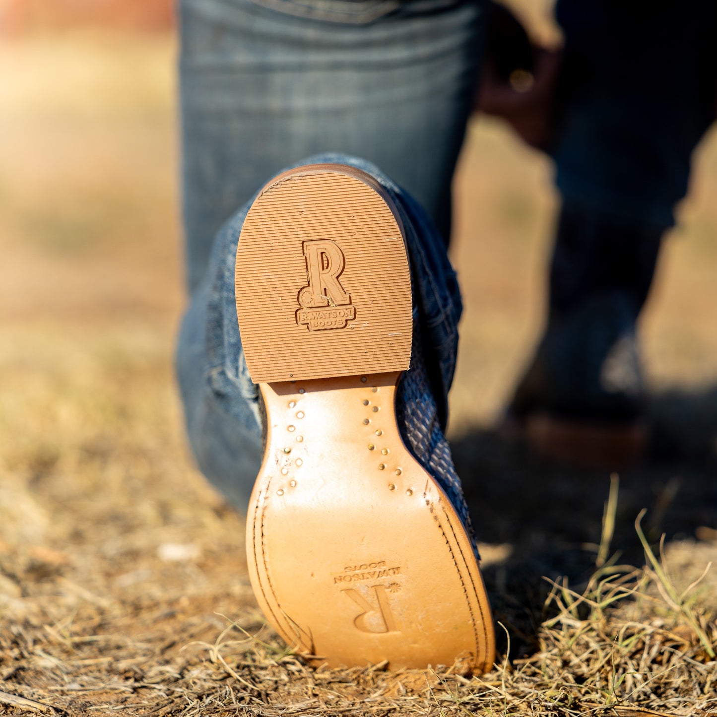 Men's Pacific Sueded Exotic Western Boots