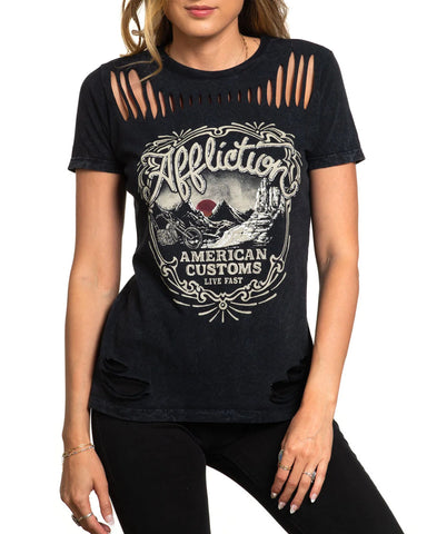 Women's Affliction T-Shirts – Skip's Western Outfitters