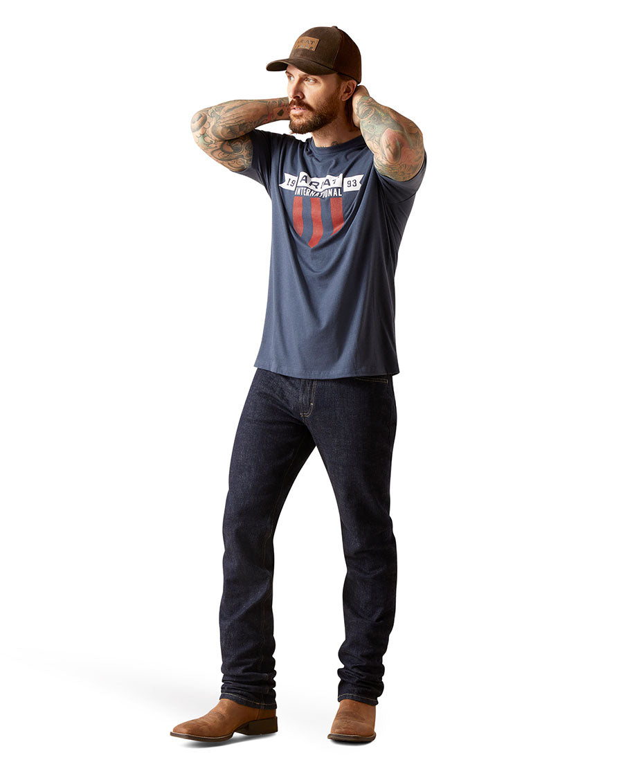 Men's USA Banner Shield T-Shirt