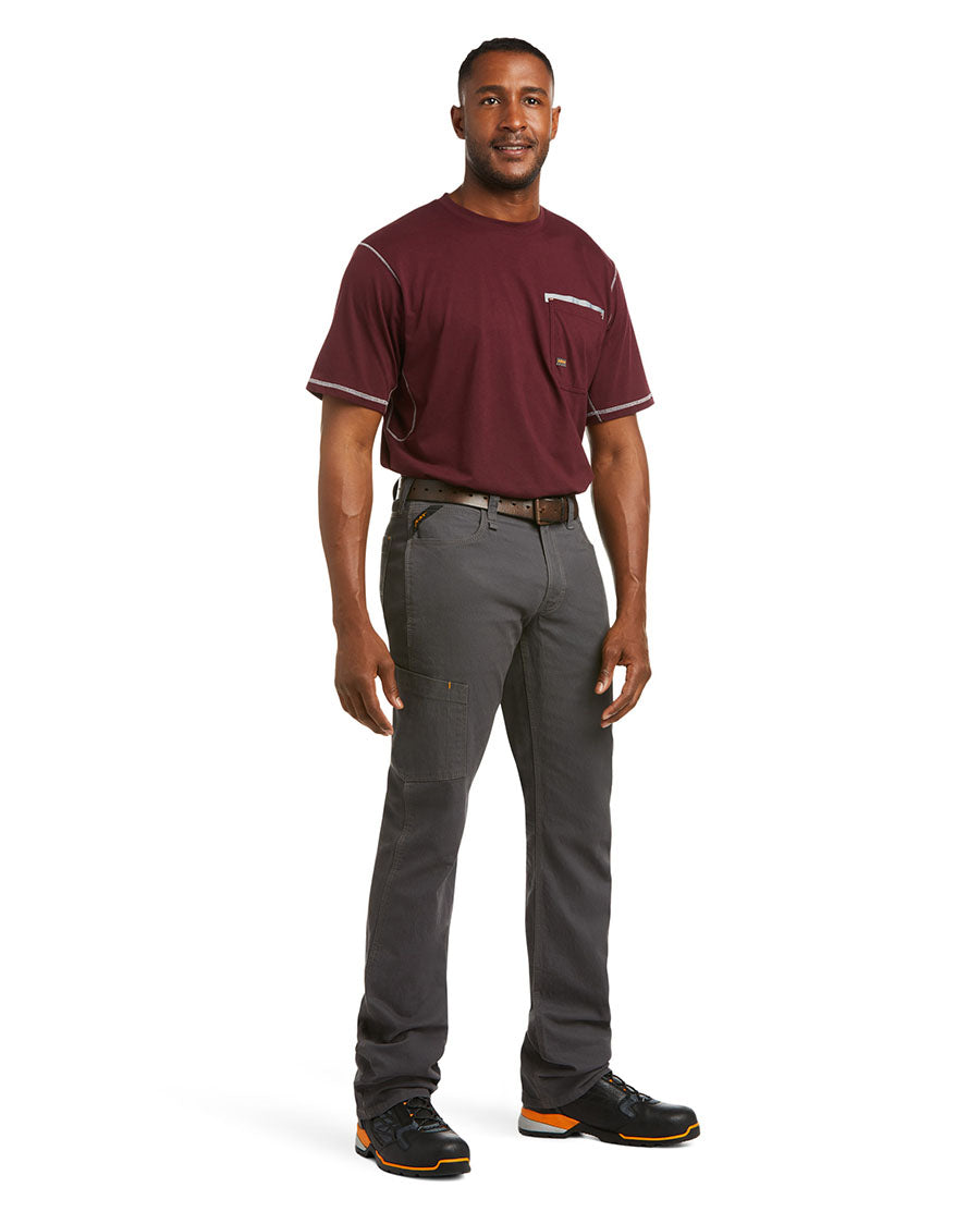 Men's Rebar M4 Low Rise DuraStretch Made Tough Stackable Straight Leg Pants