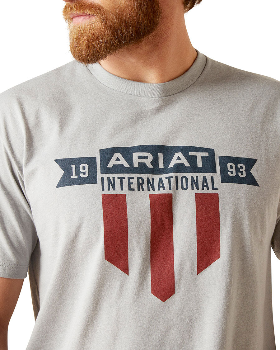 Men's USA Banner Shield T-Shirt