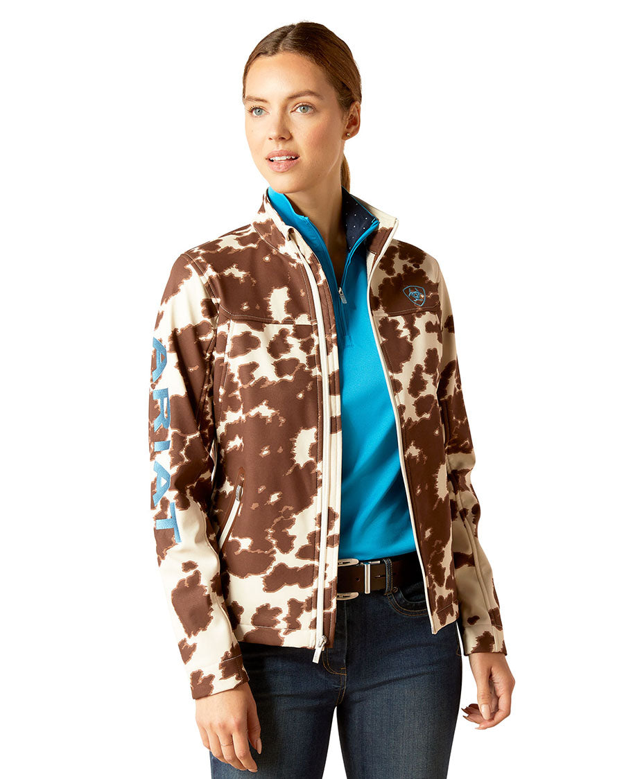 Women's New Team Softshell Print Jacket