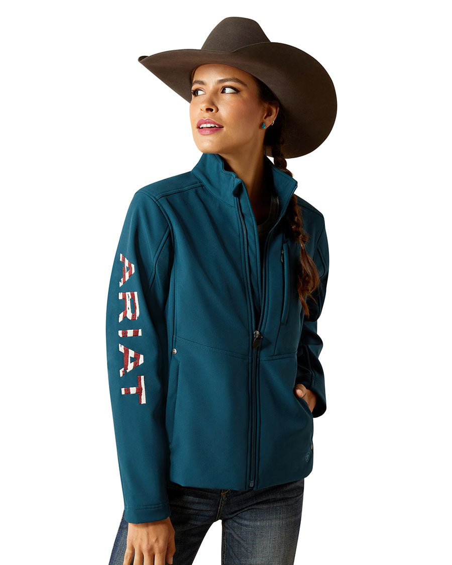 Women's Team Patriot Softshell Jacket