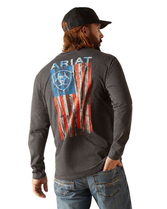 Men's Wooden Flag T-Shirt