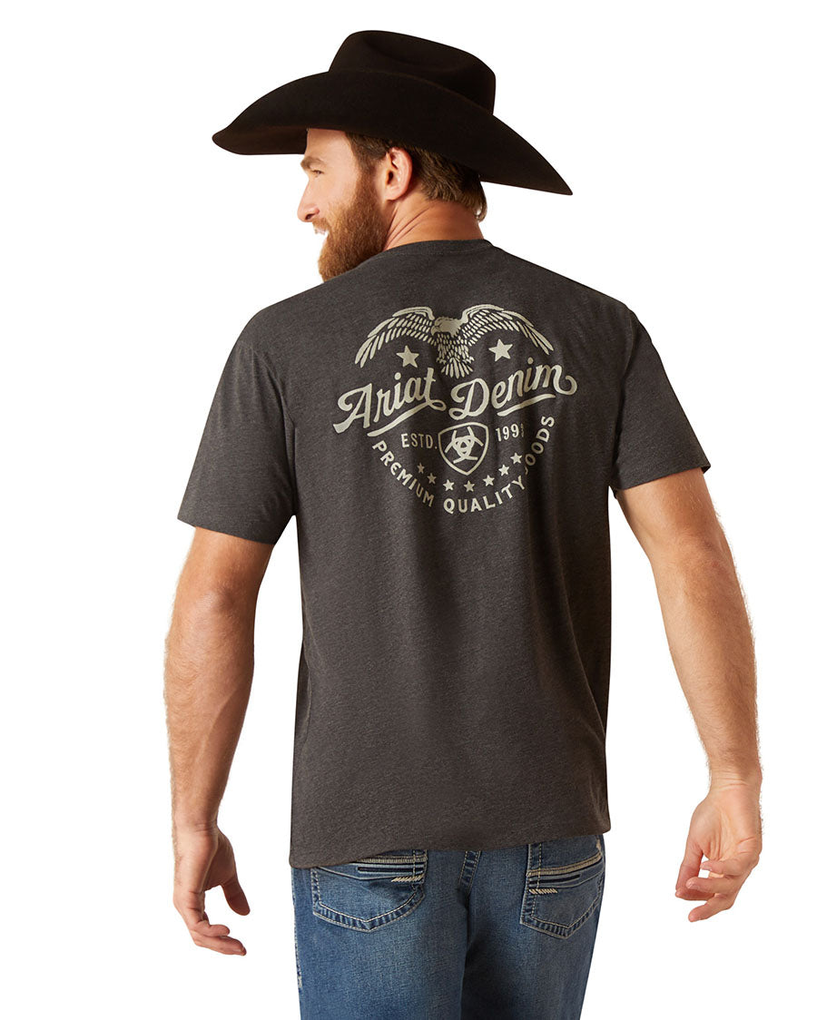 Men's Ariat Eagle Round T-Shirt